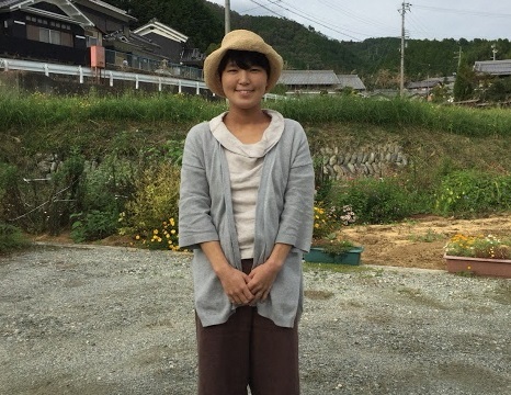 地域おこし協力隊員、吉川沙知子の写真